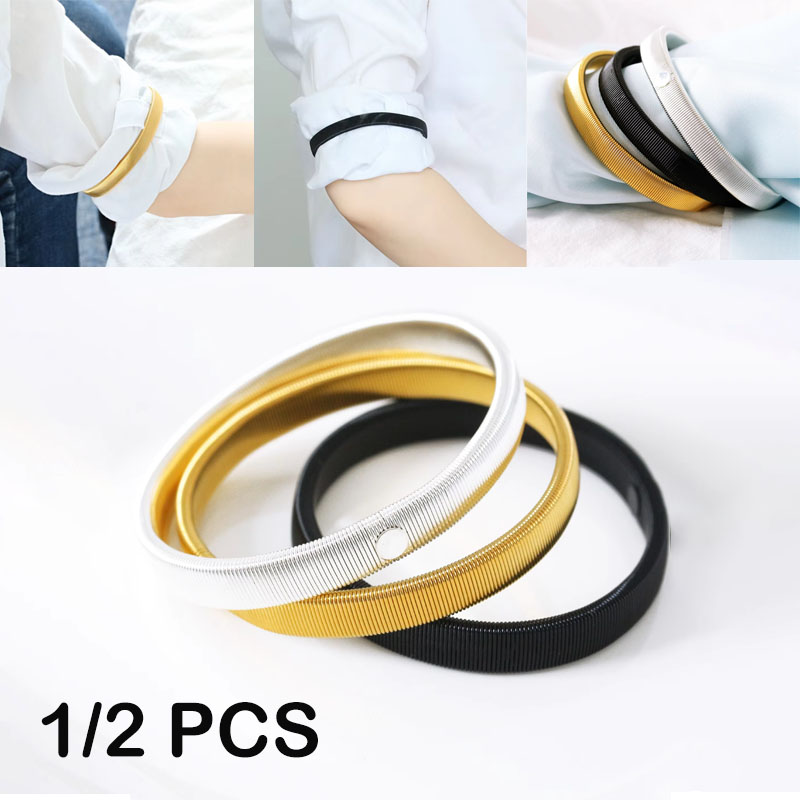 Men'S Fashion For Wedding - 1/2PCS Elastic Armband Shirt Sleeve Holder