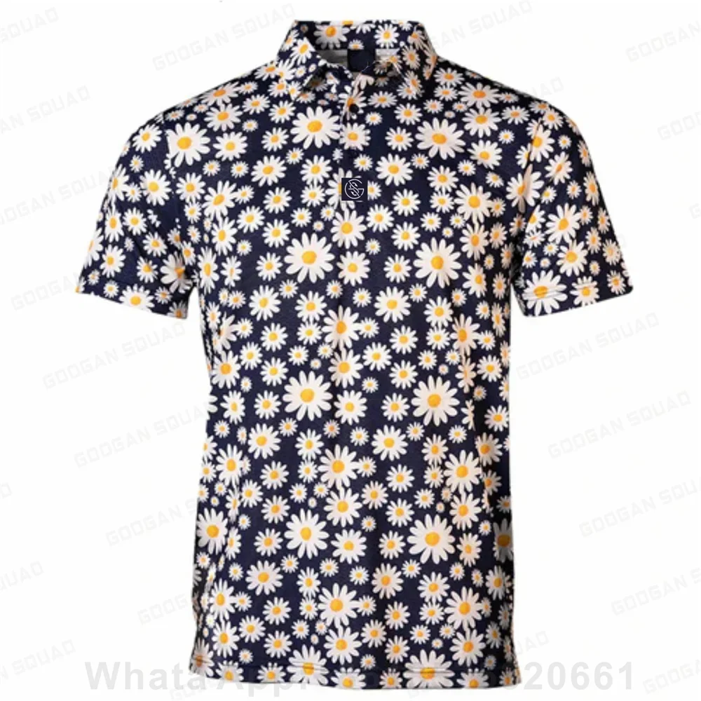 Men'S Fashion Golf Clothing - Men's Polo T-Shirt Short Sleeve Polo