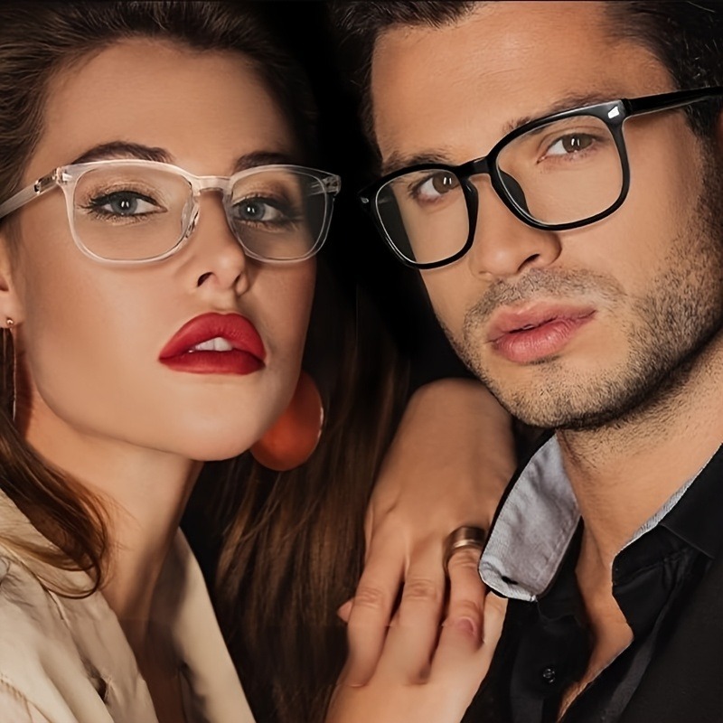 Mens Fashion Reading Glasses - 2 Pack Unisex Adult Reading Glasses