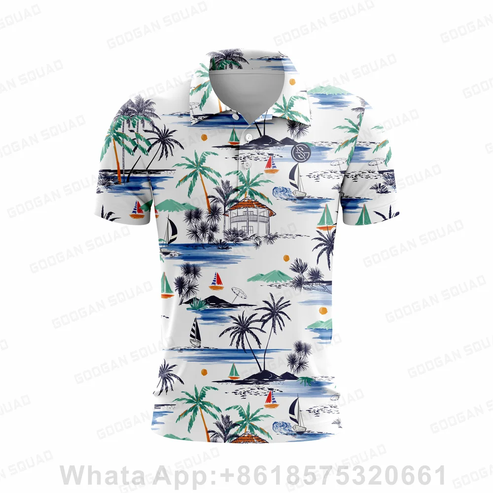 2023 New Summer Hawaii style M - đánh giá và giá Men'S Fashion Golf Clothing