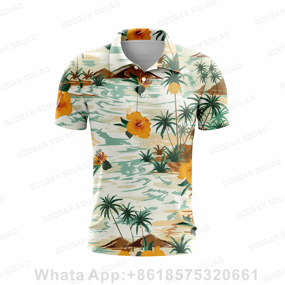 2023 New Summer Hawaii style M - đánh giá và giá Men'S Fashion Golf Clothing