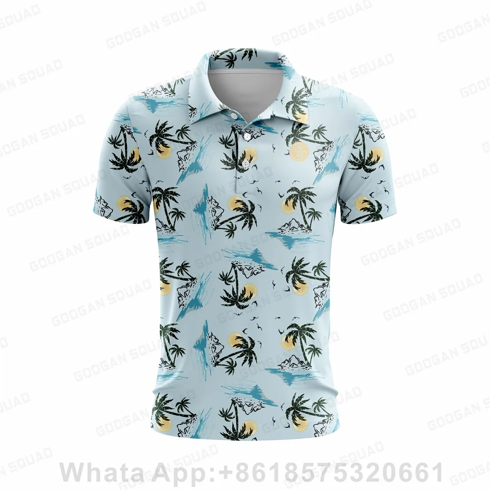 2023 New Summer Hawaii style M - đánh giá và giá Men'S Fashion Golf Clothing