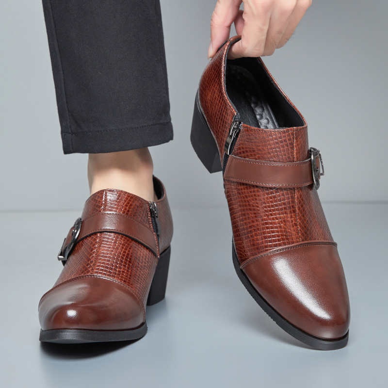 Vintage Style Men's High Heel  - đánh giá và giá Men'S Fashion For Wedding