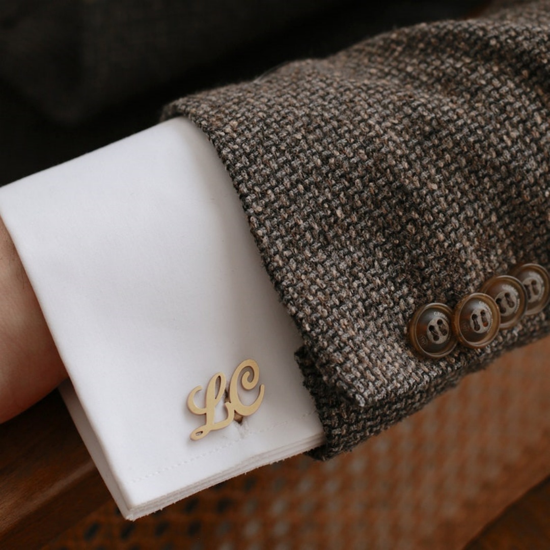 Custom Name Cufflinks for Men  - đánh giá và giá Men'S Fashion For Wedding