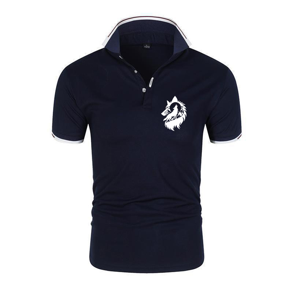 2026 Wolf Moon Logo Print New  - đánh giá và giá Men'S Fashion Golf Clothing