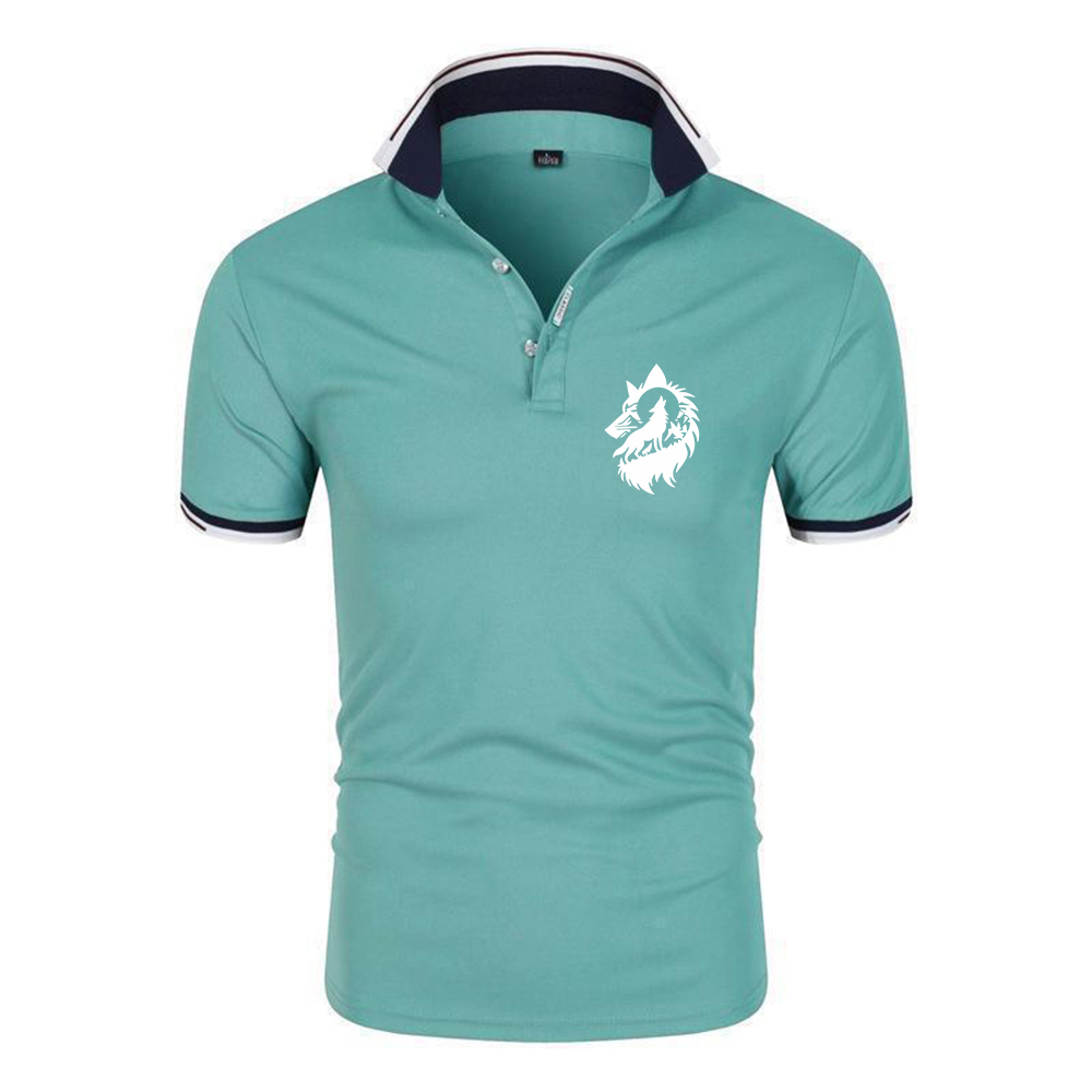 2026 Wolf Moon Logo Print New  - đánh giá và giá Men'S Fashion Golf Clothing