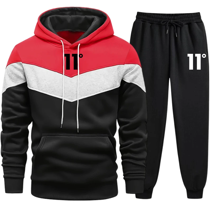 New Men's Tracksuit Casual Tri - đánh giá và giá Streetwear Hoodie