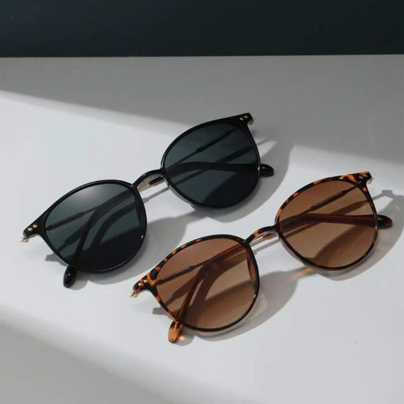2PCS Women Men Small Round Sun - đánh giá và giá Men'S Fashion Round Glasses