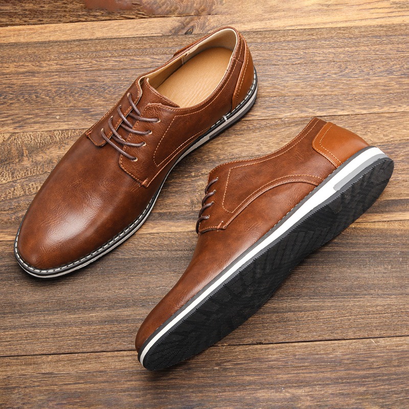 Men's Casual Leather Shoes Fas - đánh giá và giá Mens Fashion Zapatos