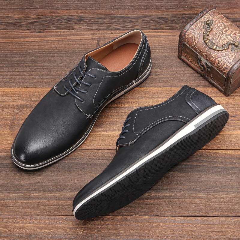 Men's Casual Leather Shoes Fas - đánh giá và giá Mens Fashion Zapatos