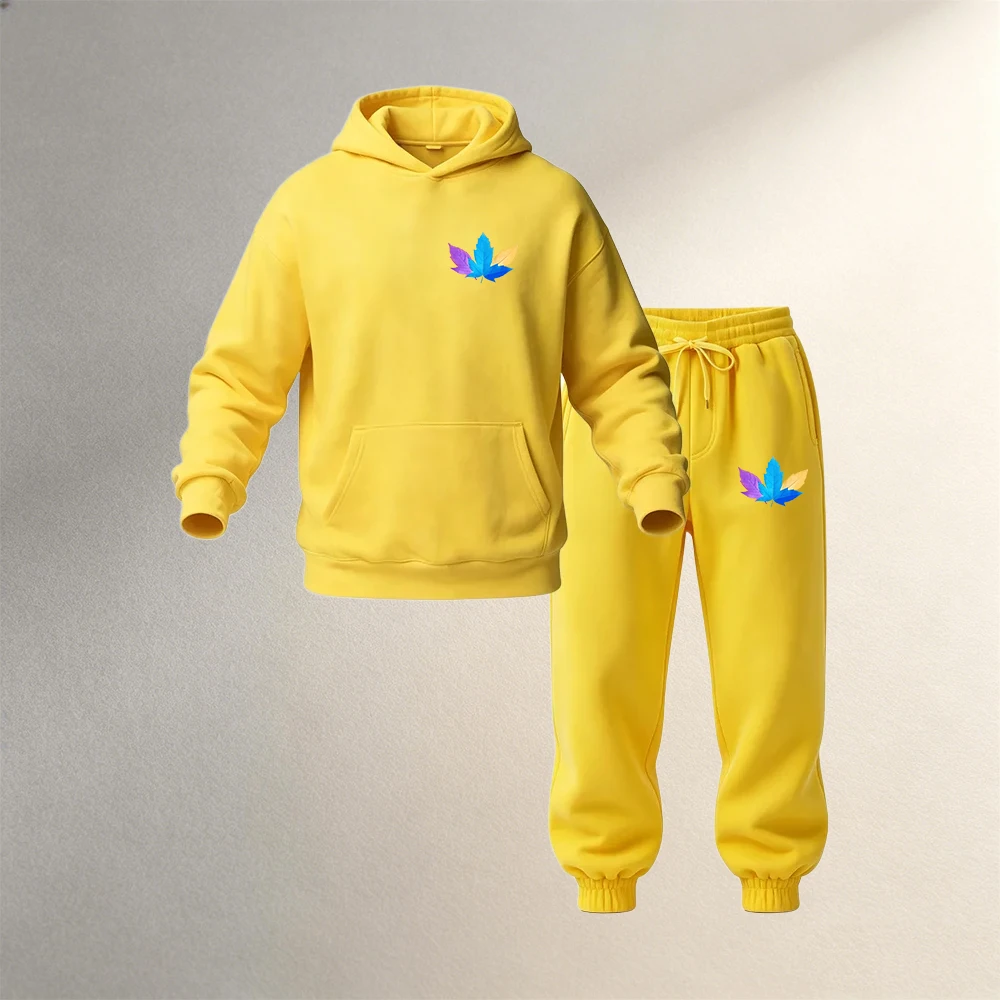 Men Clothing Sets Pullover 2Pc - đánh giá và giá Streetwear Hoodie