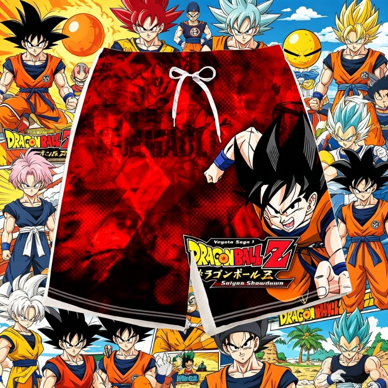 2026 Trendy Dragon Ball Printe - đánh giá và giá Swim Trunk Shorts