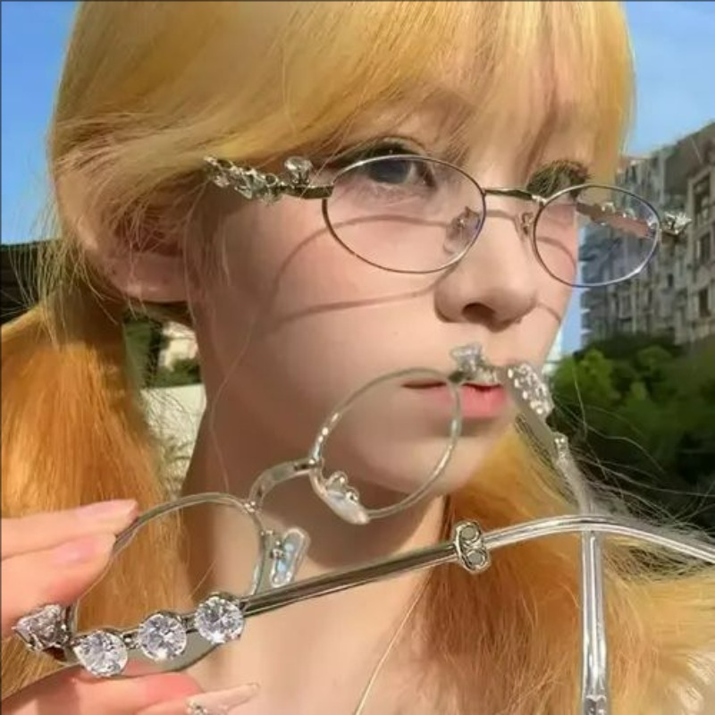 Fashion Crystal Oval Glasses F - đánh giá và giá Mens Fashion Reading Glasses
