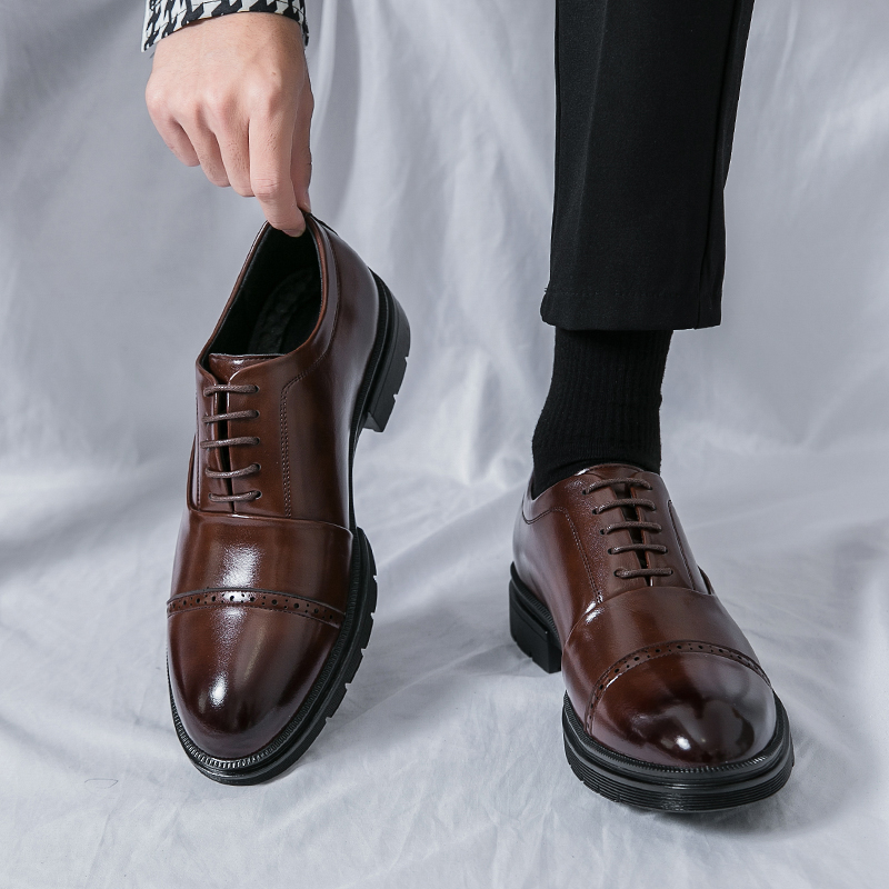 Classic Brogues Wedding Leathe - đánh giá và giá Oxford Shoes Brogue