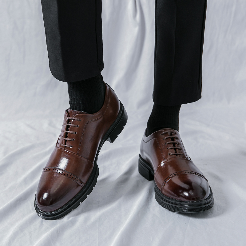 Classic Brogues Wedding Leathe - đánh giá và giá Oxford Shoes Brogue