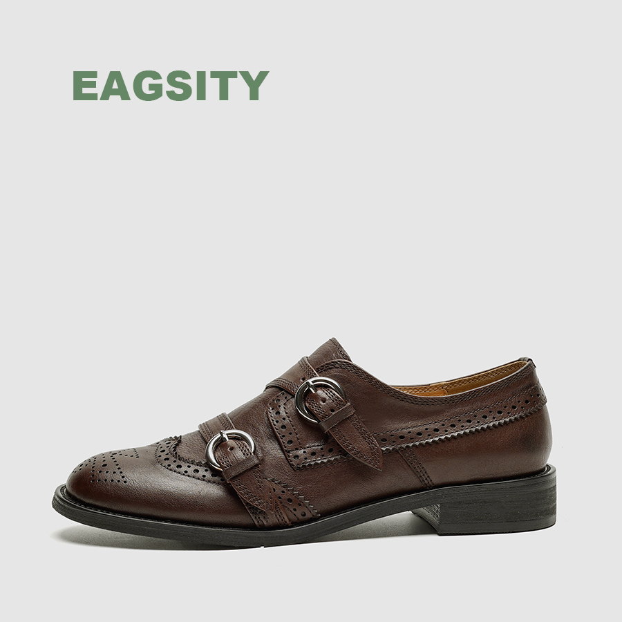 EAGSITY Cow Leather british st - đánh giá và giá Oxford Shoes Brogue