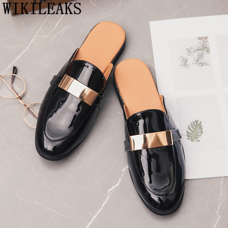 Đen Nửa Giày Cho Nam Bằng Sáng - đánh giá và giá Mens Fashion Zapatos