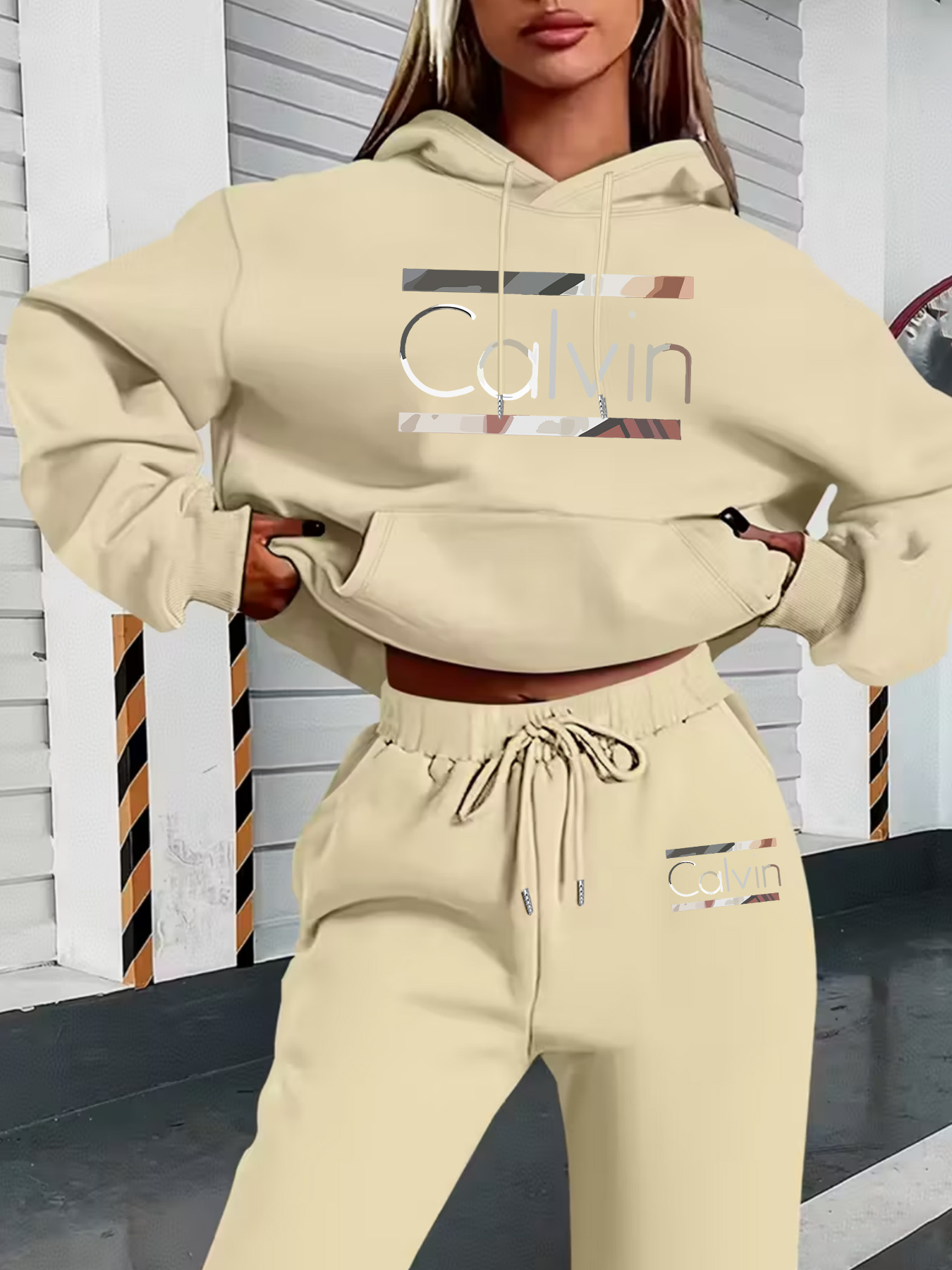 Women 2 Piece Tracksuit Styliz - đánh giá và giá Streetwear Hoodie