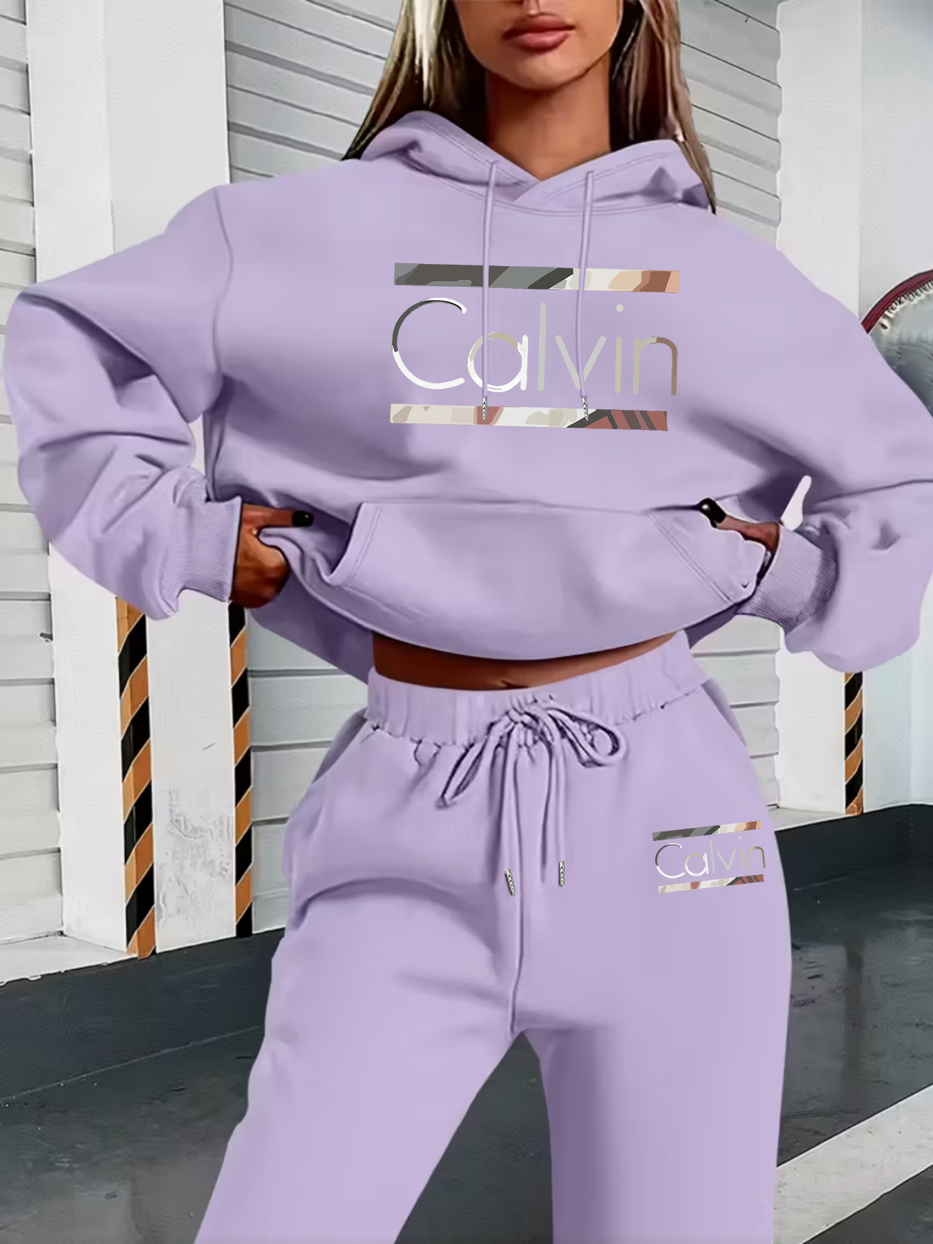 Women 2 Piece Tracksuit Styliz - đánh giá và giá Streetwear Hoodie