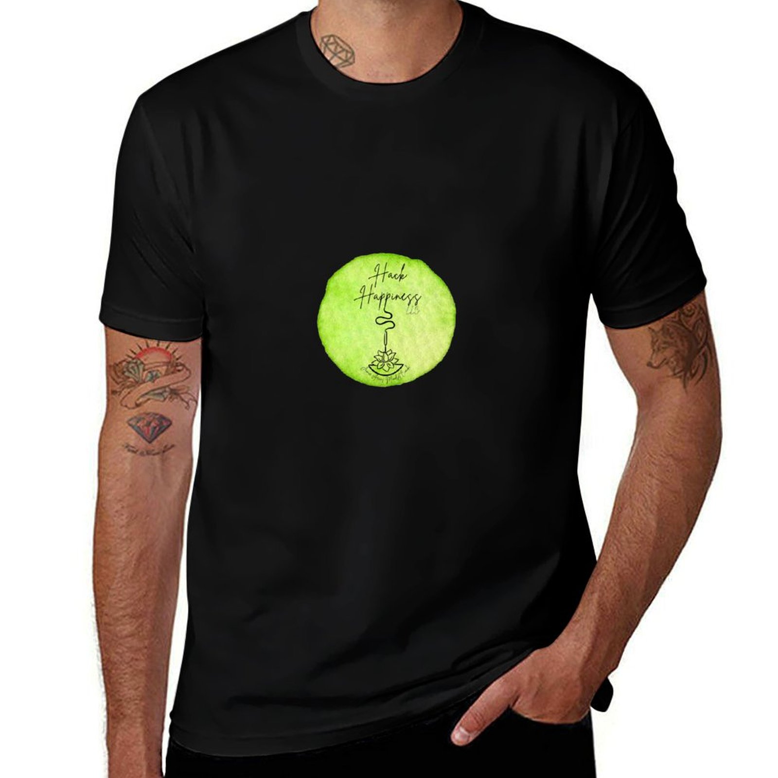 Hack Happiness Logo T-Shirt Fa - đánh giá và giá Mens Fashion Hacks