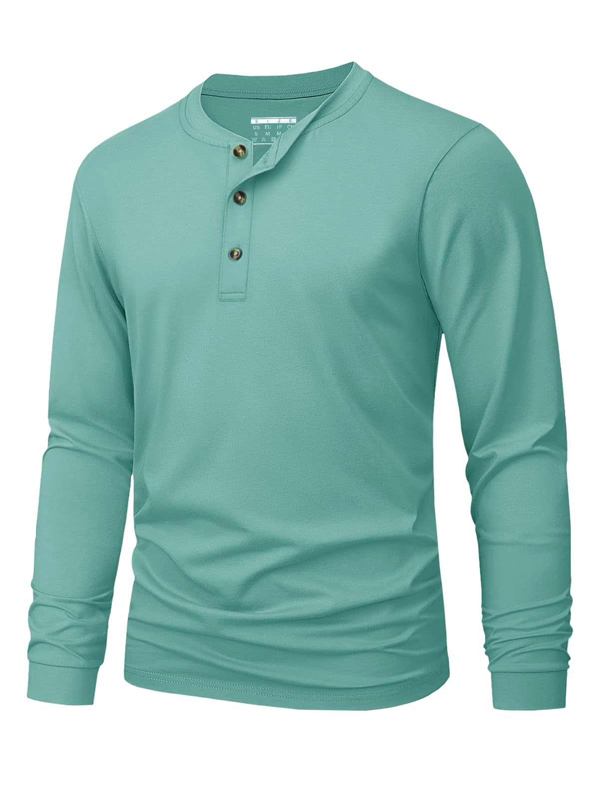 Men's Henley T-Shirt Simple So - đánh giá và giá Mens Fashion Trend