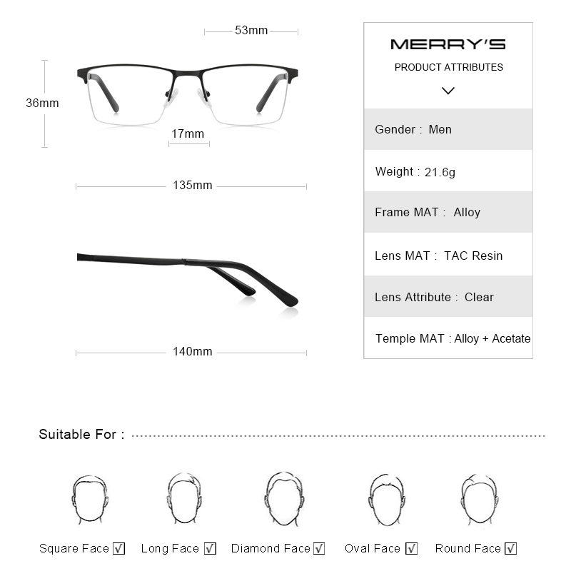 Merrys Thiết Kế Áo Đơn Thuốc K - đánh giá và giá Mens Fashion Reading Glasses